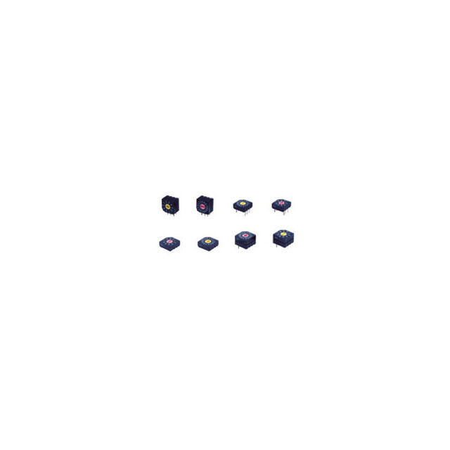SWITCH ROTARY DIP HEX 0.1A 5V