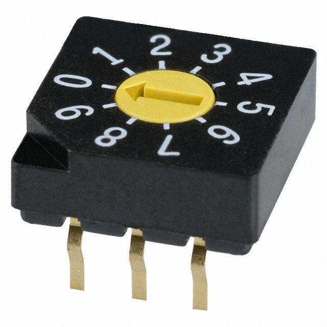 SWITCH ROTARY DIP BCD 0.1A 5V