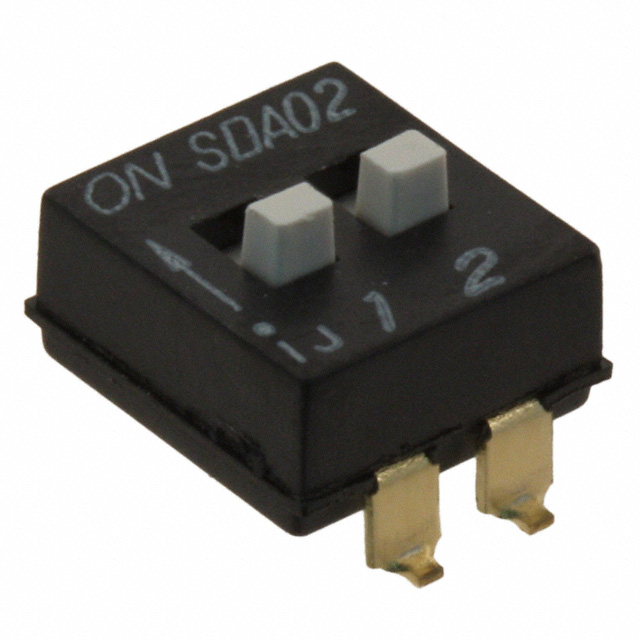 SWITCH SLIDE DIP SPST 0.025A 24V