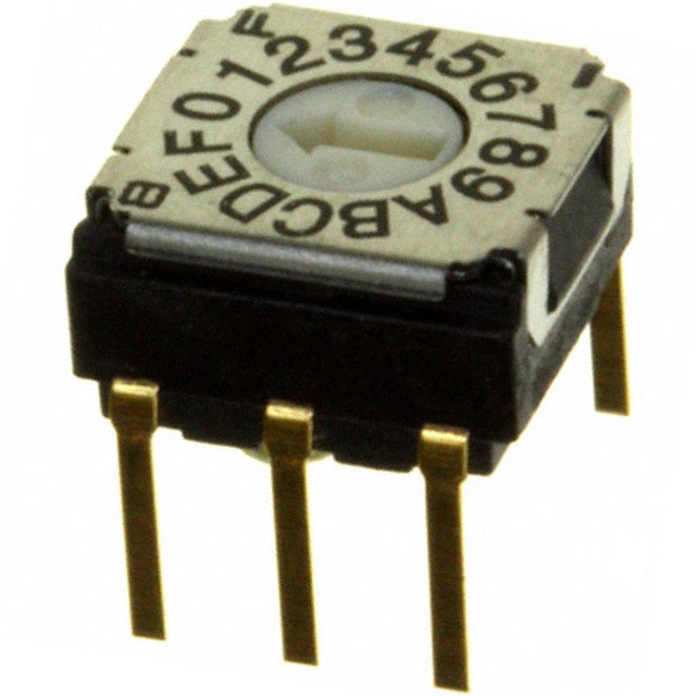 SW ROTARY DIP HEX COMP 0.1A 5V