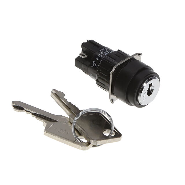 SWITCH KEYLOCK 2POS DPST 5A 250V