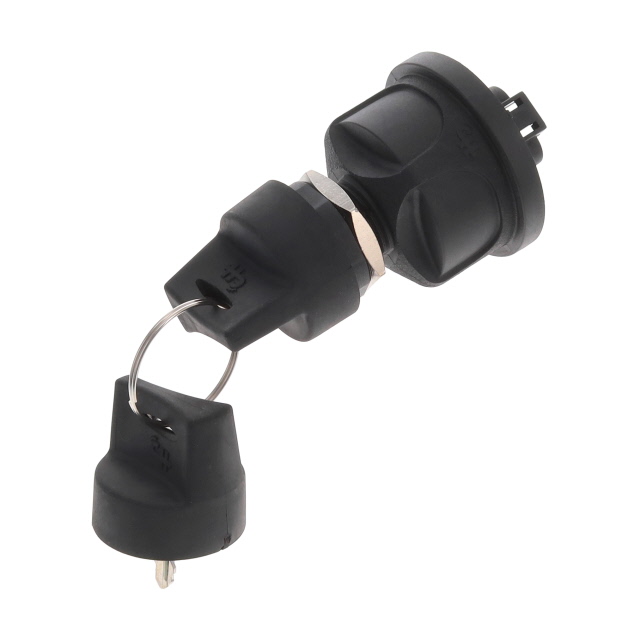 SWITCH KEYLOCK 4POS 10A 12V