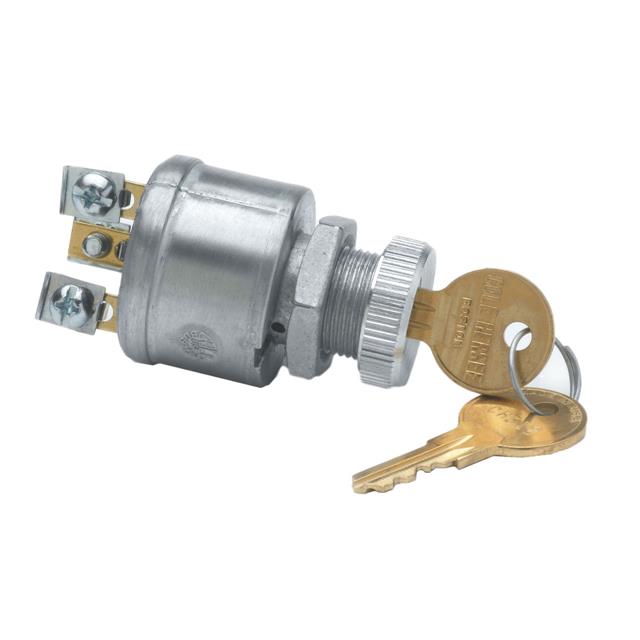 SWITCH KEYLOCK 3POS 10A 12V