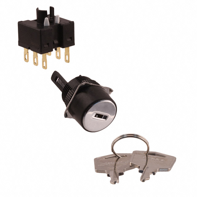 SWITCH KEYLOCK 3POS DPDT 5A 125V