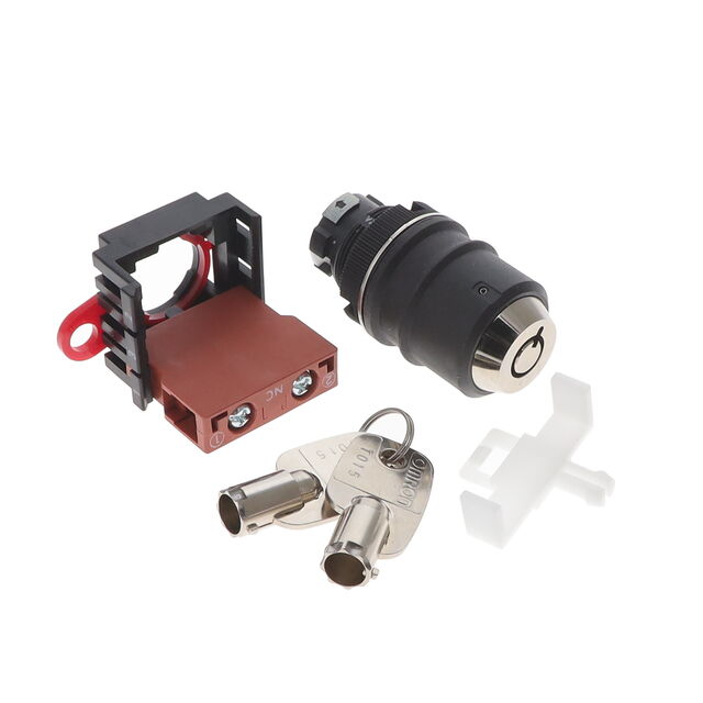 SWITCH KEYLCK 2POS SPST 10A 110V