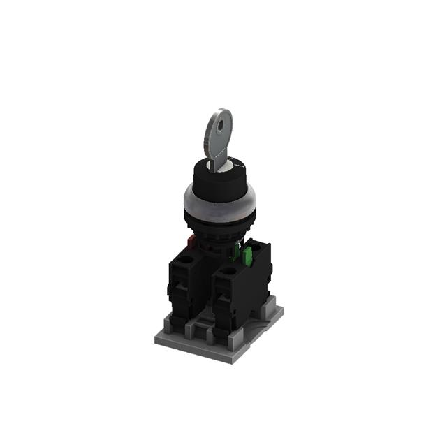SWITCH KEYLOCK 3POS SPST 6A 230V