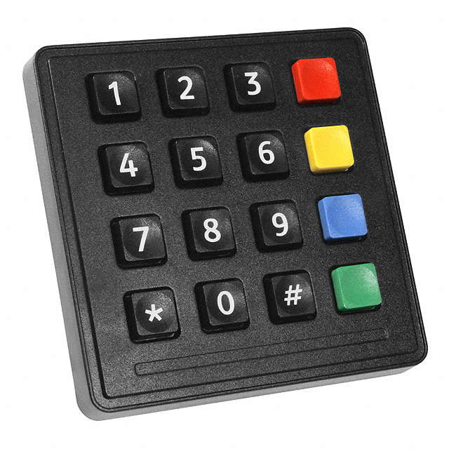 SWITCH KEYPAD 16KEY 0.05A 24V