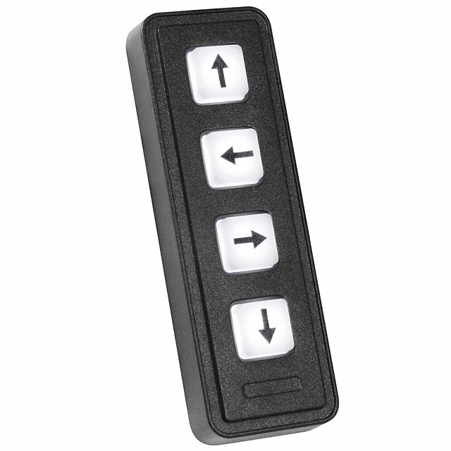 SWITCH KEYPAD 4KEY 0.05A 24V