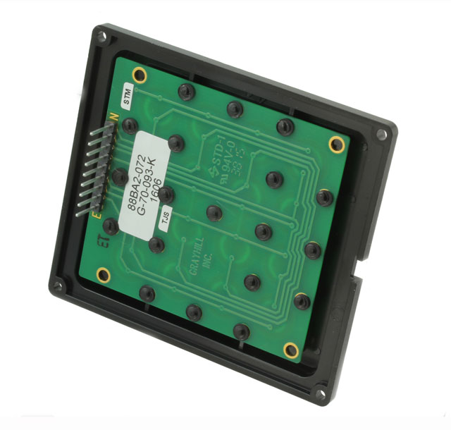 SWITCH KEYPAD 16KEY 0.01A 24V