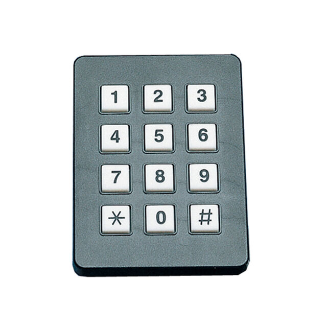 SWITCH KEYPAD 12KEY 0.005A 12V
