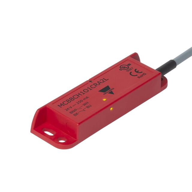 SAFETY MAGNETIC SENSOR WITH LED,