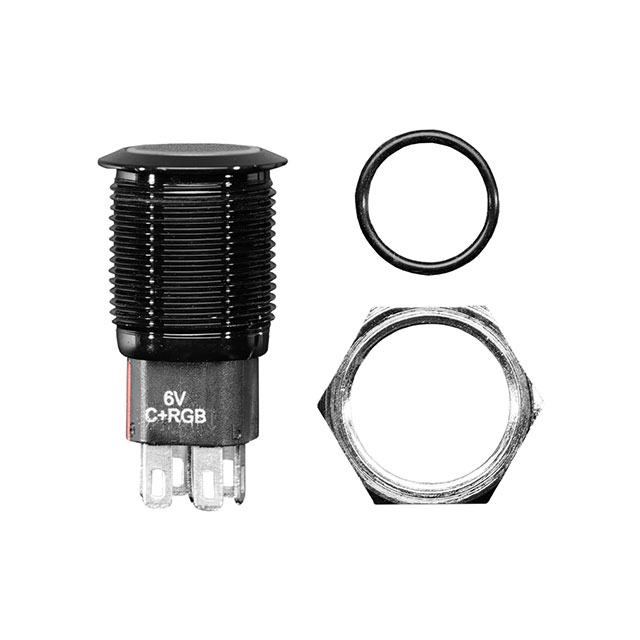 RUGGED METAL PUSHBUTTON WITH BLA