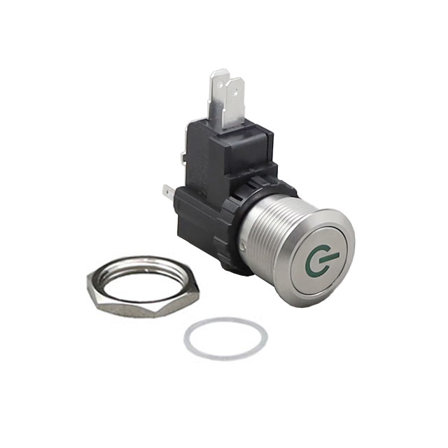 SWITCH PUSHBUTTON SPDT 16A 125V