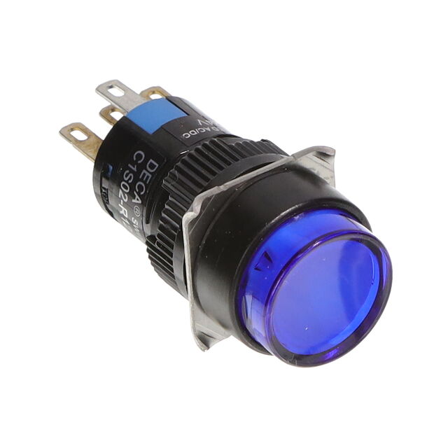 16MM/BL/LIGHT24V/MOMENTARY/1NO1N