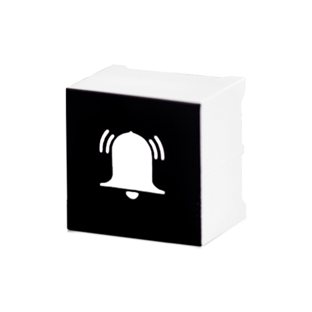 SWITCH PUSH CAPACITIVE ILLUM SQ