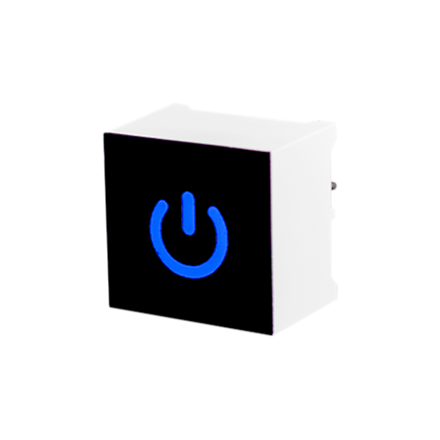 SWITCH PUSH CAPACITIVE ILLUM SQ