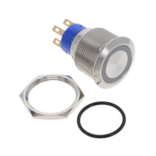 ANTI-VANDAL SWITCH, 22MM, IP 67,