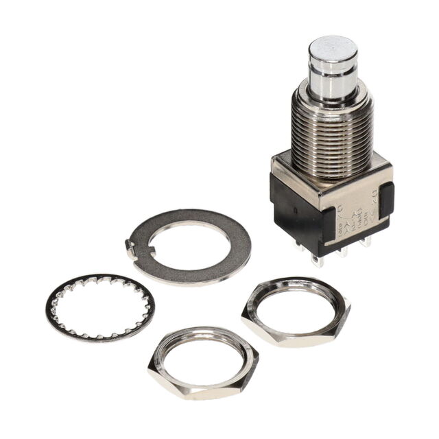 SWITCH PUSHBUTTON 2-POLE ON - ON