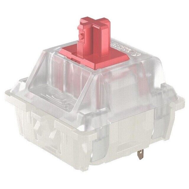 MX SILENT, RED STEM, FULL TRAVEL