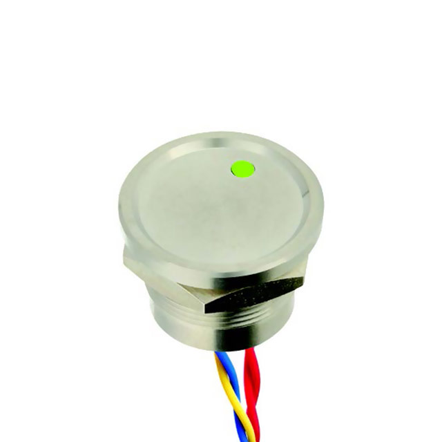 22MM PIEZO DOT 24VDC GREEN