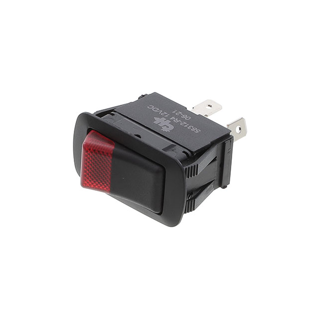 SWITCH ROCKER SPST 25A 12V