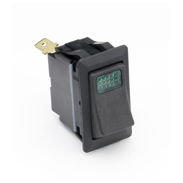 SWITCH ROCKER SPST 25A 12V