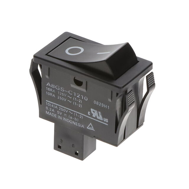 SWITCH ROCKER DPST 16A 125V