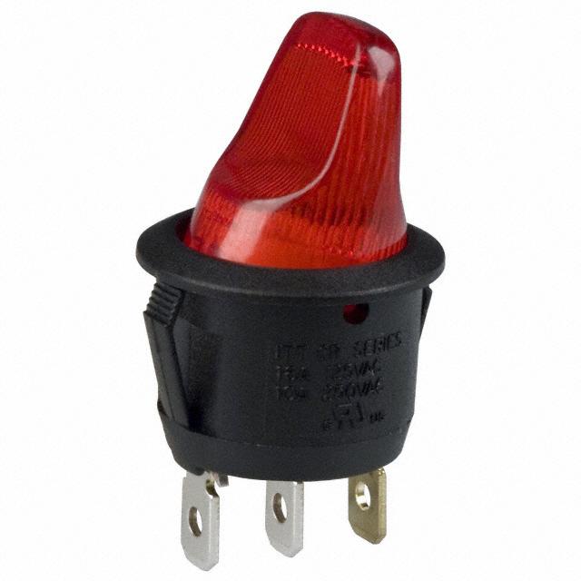 SWITCH ROCKER SPST 10A 125V