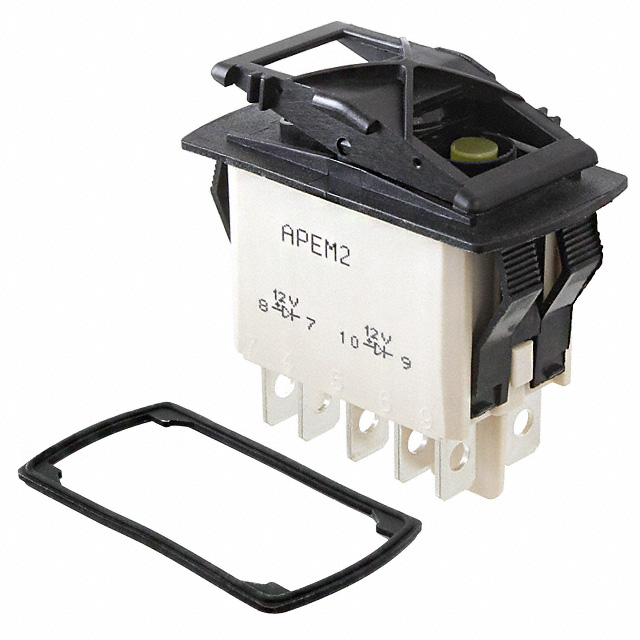 SWITCH ROCKER DPDT 10A 24V