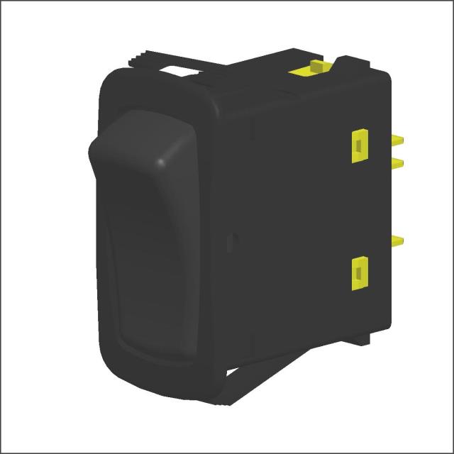 SWITCH ROCKER SPDT 20A 12V