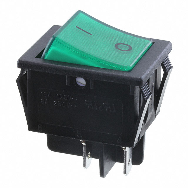 SWITCH ROCKER DPST 16A 125V