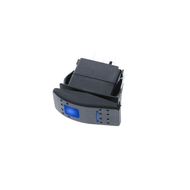 SPDT ON-OFF-ON 2 BLUE LED- IP67