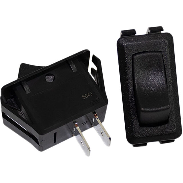 ROCKER SWITCH BLACK 3P SPDT 13.9