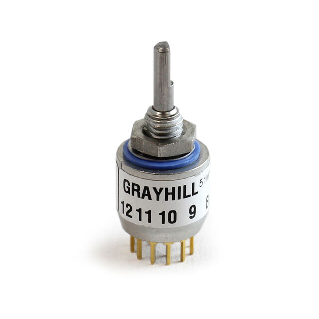 SWITCH ROTARY 9POS 150MA 115V
