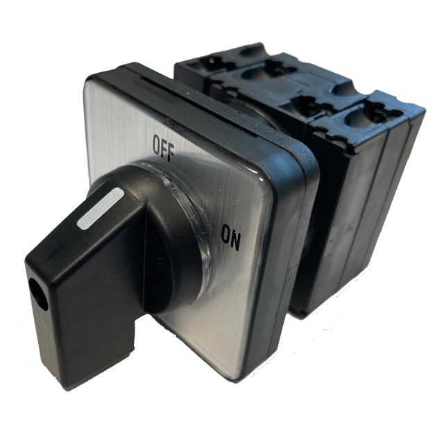SWITCH ROTARY 2POS 20A 600V
