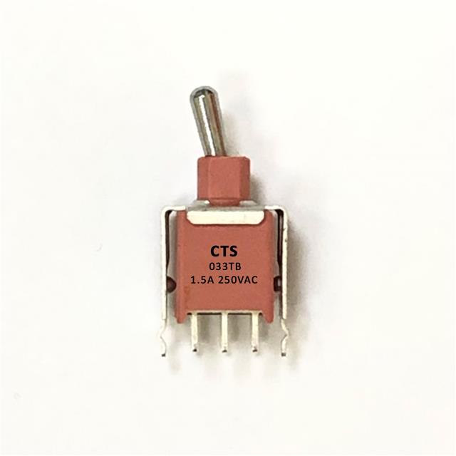 SWITCH TOGGLE DPDT 3A 120V