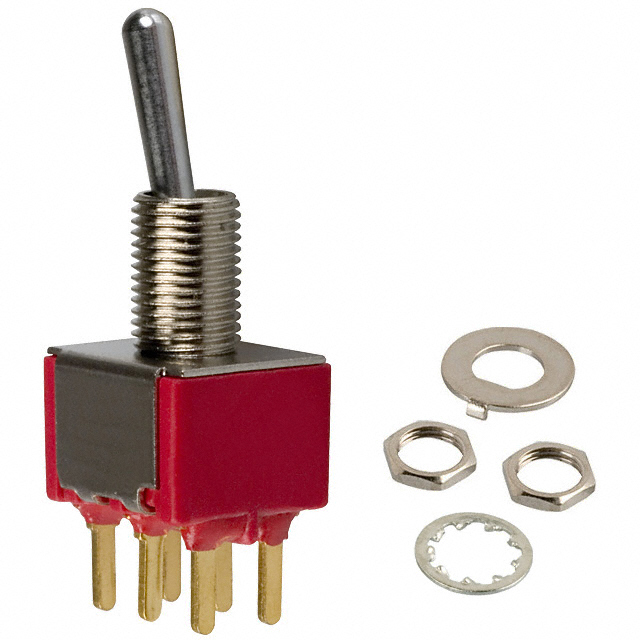 SWITCH TOGGLE DPDT 0.4VA 20V