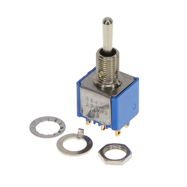 SWITCH TOGGLE DPDT 0.4VA 20V