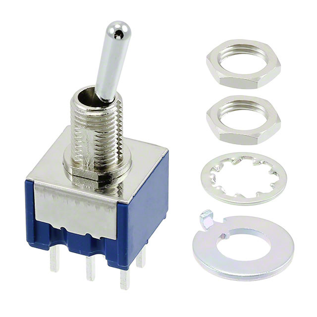 SWITCH TOGGLE DPDT 25MA 20V