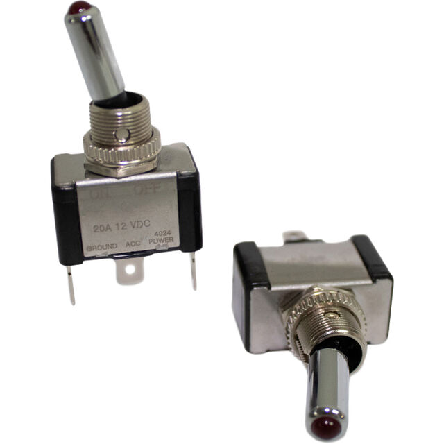 TOGGLE SWITCH 12.2MM MOUNT HOLE
