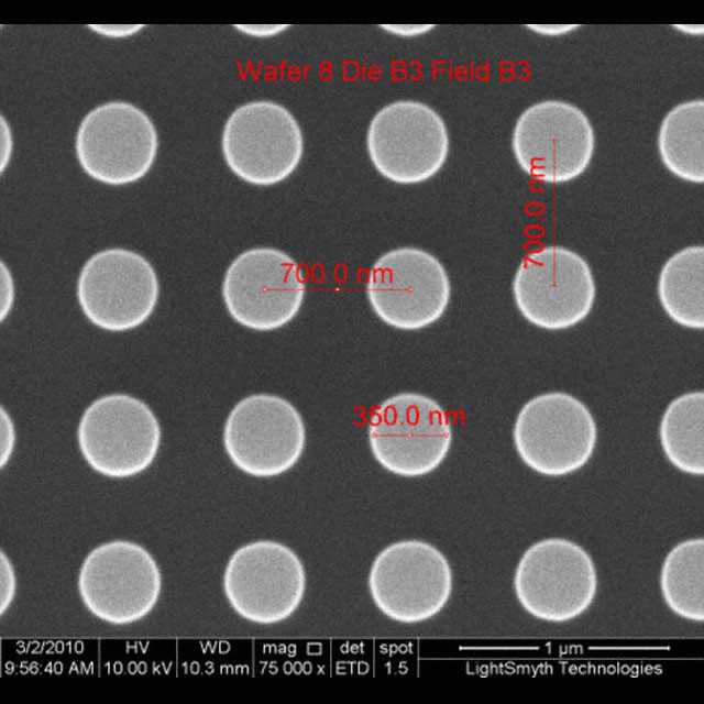 2D SILICON NANOSTAMP: RECTANGULA