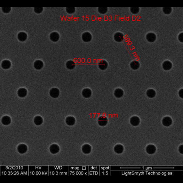 2D SILICON NANOSTAMP: HEXAGONAL
