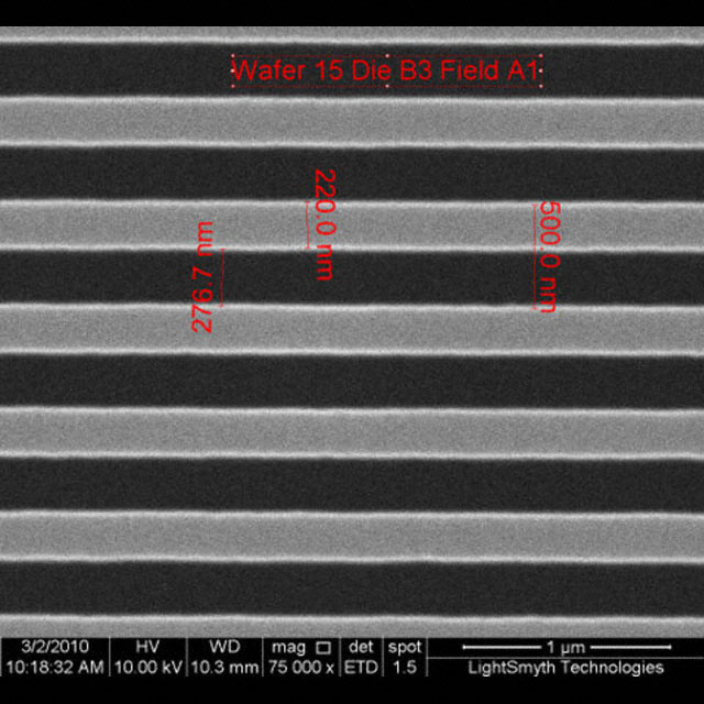 LINEAR SILICON NANOSTAMP: PERIOD