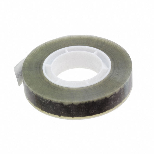 TAPE ANTISTAT CLR/BLK 1/2"X36YDS