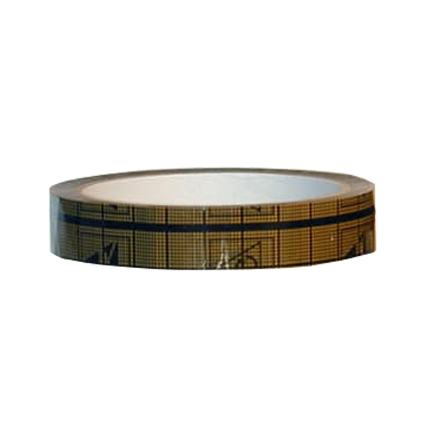 TAPE CONDUCT CLR/BLK 3/4"X39.3YD