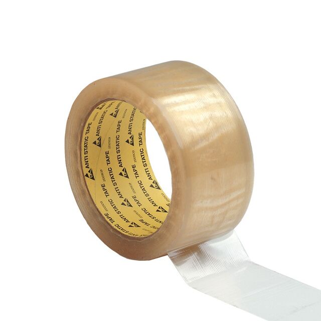 TAPE ANTISTATIC CLEAR 1/2"X72YDS