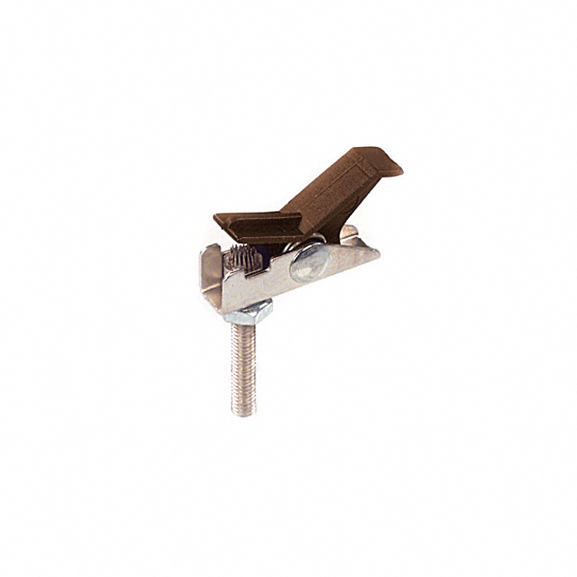 CLAMP WIRE INSUL PIERCING BRN