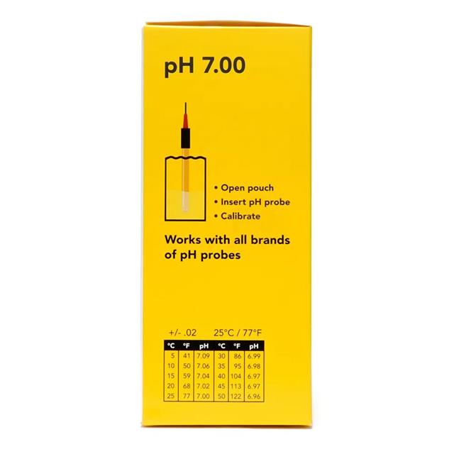 PH 7 CALIB SOLUTION POUCH BOX 25