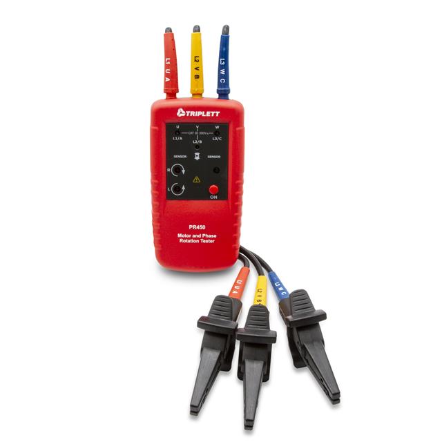 MOTOR & PHASE ROTATION TESTER