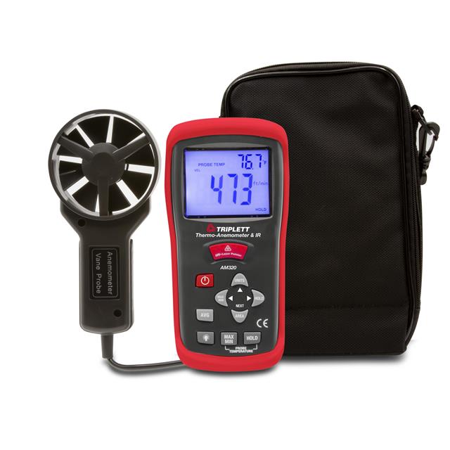 THERMO-ANEMOMETER + IR WITH CERT